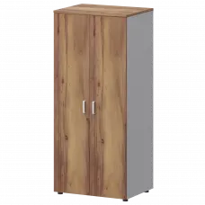 Шкаф для одежды СМШ-58-6ШД Тип2 Белый/Таксония 792x594x1990 Смарт