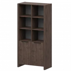 Стеллаж комбинированный КТ-42.38 Дуб апрель 856x438x1968 Акцент