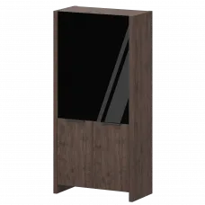 Стеллаж комбинированный КТ-42.38/КТ-50.18/КТ-53С/КТ-54С Дуб апрель 856x438x1968 Акцент