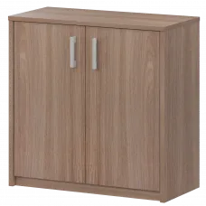 Стеллаж низкий закрытый А-302/А-602 Темный шимо 770x365x850 Арго