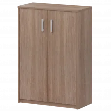 Стеллаж средний закрытый А-304/А-604 Темный шимо 770x365x1220 Арго