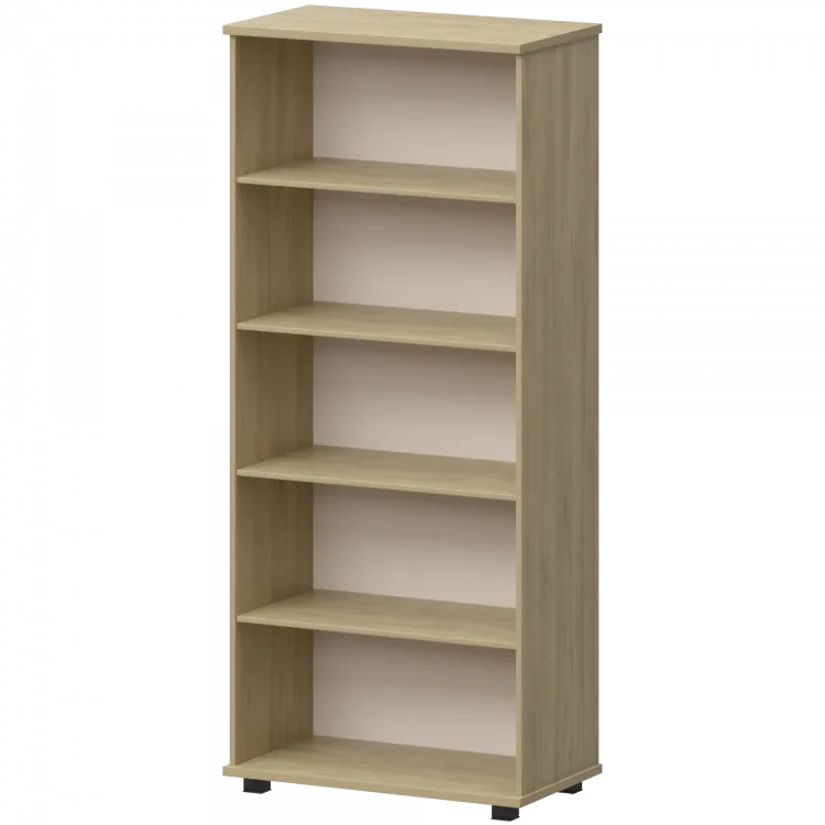 Стеллаж высокий НТ-580.Ч Баттл Рок 800x445x2050 Аргентум