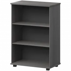 Стеллаж низкий НТ-480.Ч Лиственница 800x445x1280 Аргентум