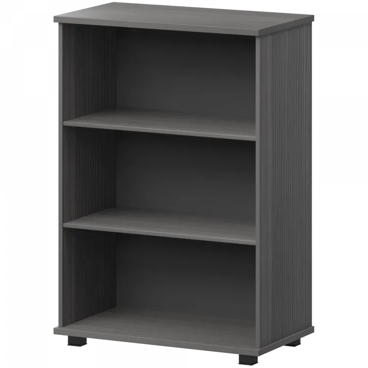 Стеллаж низкий НТ-480.Ч Лиственница 800x445x1280 Аргентум