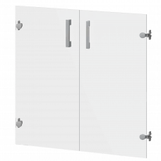 Комплект стеклянных дверей А-302.С.Ф Прозрачный 710x4x760 Арго