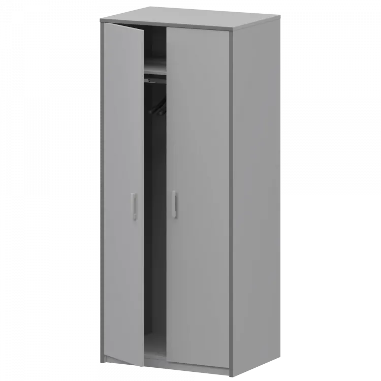 Шкаф для одежды А-307 Серый 770x580x2000 Арго