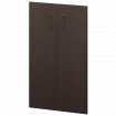 Двери из ЛДСП к широким стеллажам К-977.Ф Дуб венге 712x18x1167 Приоритет