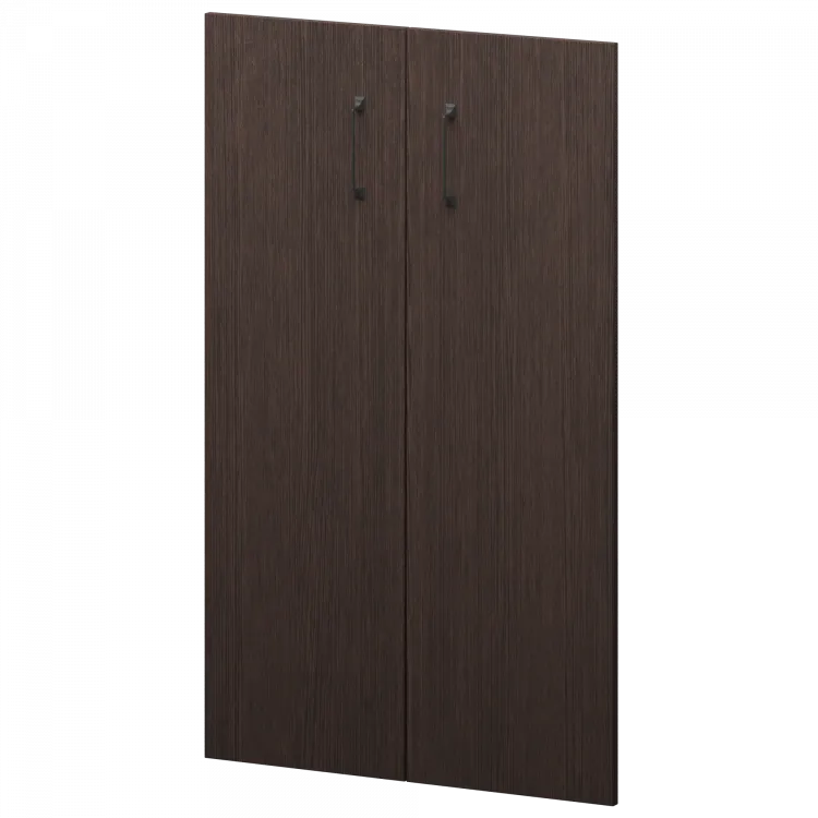 Двери из ЛДСП к широким стеллажам К-977.Ф Дуб венге 712x18x1167 Приоритет