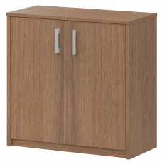 Стеллаж низкий закрытый А-302/А-602 Орех 770x365x850 Арго