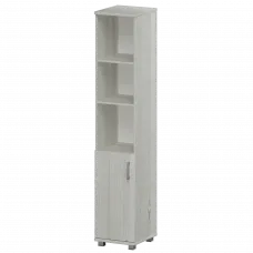 Стеллаж высокий узкий полузакрытый "НТ-540;НТ-600" Сосна винтер 400x445x2050 Аргентум