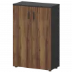 Шкаф СМШ-38Д Тип1 Графит/Таксония 792x380x1214 Смарт