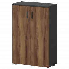 Шкаф СМШ-38Д Тип1 Графит/Таксония 792x380x1214 Смарт