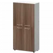Шкаф высокий закрытый СМШ48.2.28F(Б) Темный шимо/Белый 792x362x1595 Кортез