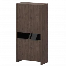 Гардероб КТ-44.38 Дуб апрель 856x438x1968 Акцент