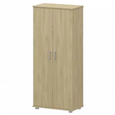 Шкаф для одежды НТ-590 Баттл Рок 900x445x2050 Аргентум