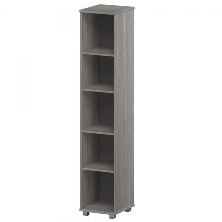 Стеллаж высокий узкий НТ-540 Лиственница 400x445x2050 Аргентум