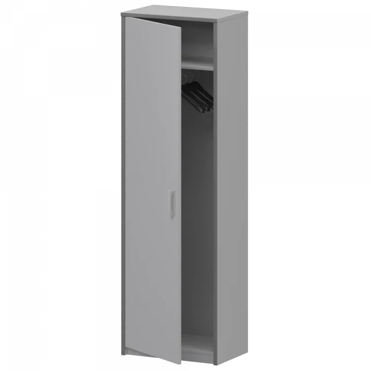 Шкаф для одежды А-308 Серый 560x370x2000 Арго
