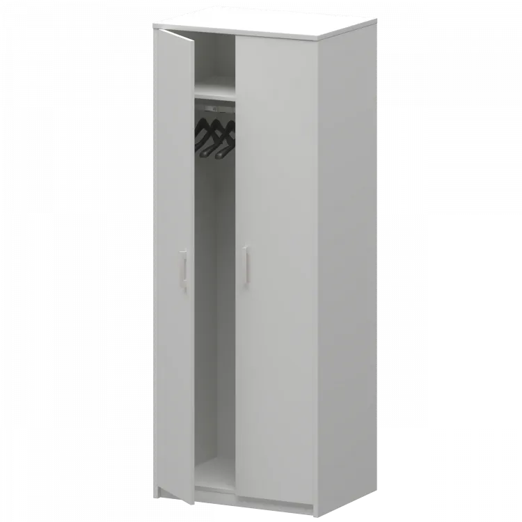 Шкаф для одежды А-307 Белый 770x580x2000 Арго