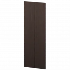 Двери из ЛДСП к широким стеллажам К-978.Ф Дуб венге 712x18x1952 Приоритет