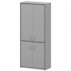 Шкаф комбинированный закрытый А-310/А-610 Серый 770x365x2000 Арго