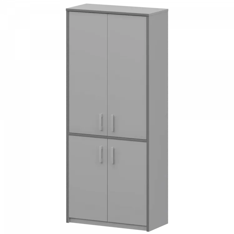 Шкаф комбинированный закрытый А-310/А-610 Серый 770x365x2000 Арго