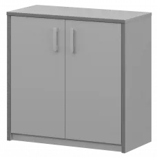 Стеллаж низкий закрытый А-302/А-602 Серый 770x365x850 Арго