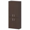 Шкаф комбинированный закрытый А-310/А-610 Дуб венге 770x365x2000 Арго