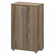 Стеллаж низкий закрытый "НТ-480;НТ-601.2" Дуб сафари 800x445x1280 Аргентум