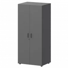 Шкаф для одежды СМШ-58-6ШД Графит 729x594x1990 Смарт