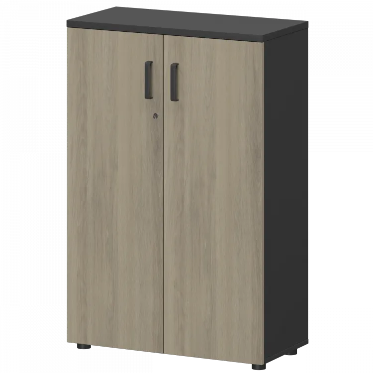 Шкаф СМШ-38Д Тип1 Графит/Кронберг 792x380x1214 Смарт