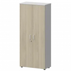 Шкаф СМШ-58Д Тип1 Белый/Кронберг 792x380x1990 Смарт