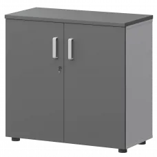 Шкаф СМШ-28Д Тип2 Белый/Графит 792x380x835 Смарт