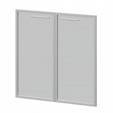 Фасады рамочные стеклянные KZF-28RS(Б) Тонированный 784x20x780 Кортез