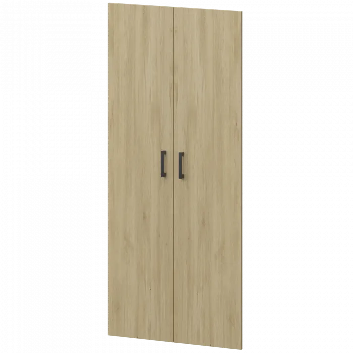 Двери из ЛДСП к широким стеллажам НТ-602.2.Ч.Ф Баттл Рок 780x16x1948 Аргентум