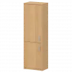 Шкаф комбинированный закрытый узкий А-321/А-621 Ольха 560x365x2000 Арго