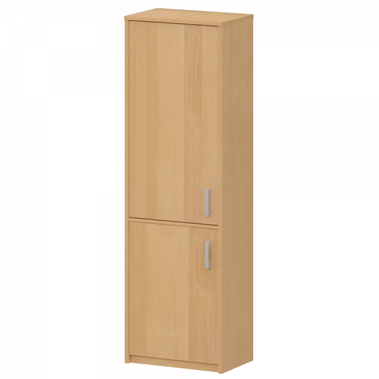 Шкаф комбинированный закрытый узкий А-321/А-621 Ольха 560x365x2000 Арго