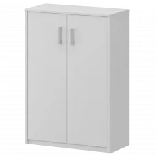 Стеллаж средний закрытый А-304/А-604 Белый 770x365x1220 Арго