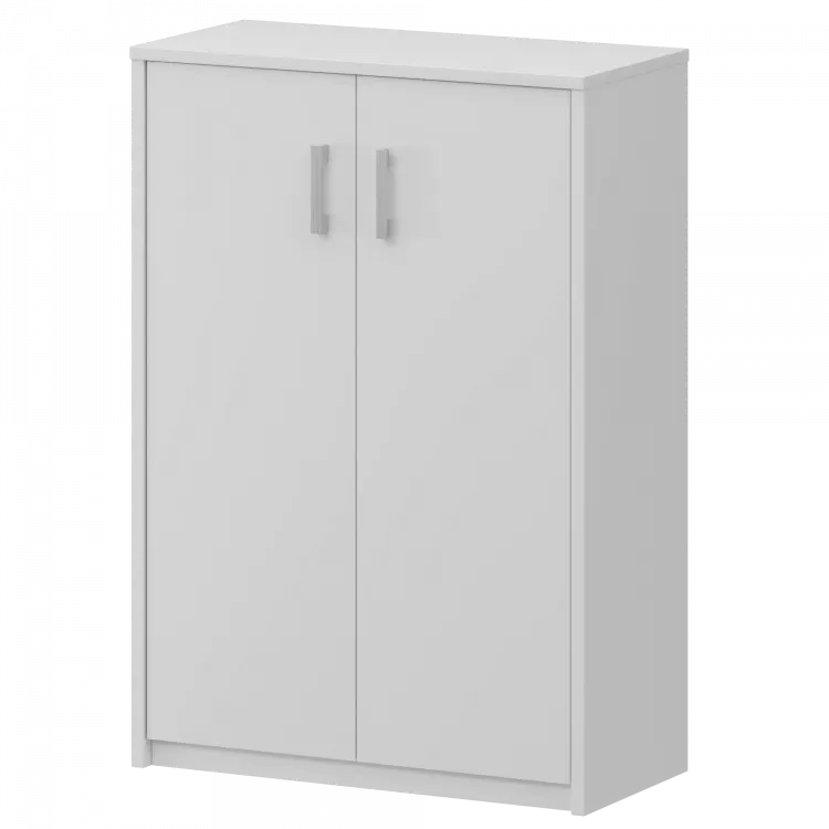 Стеллаж средний закрытый А-304/А-604 Белый 770x365x1220 Арго