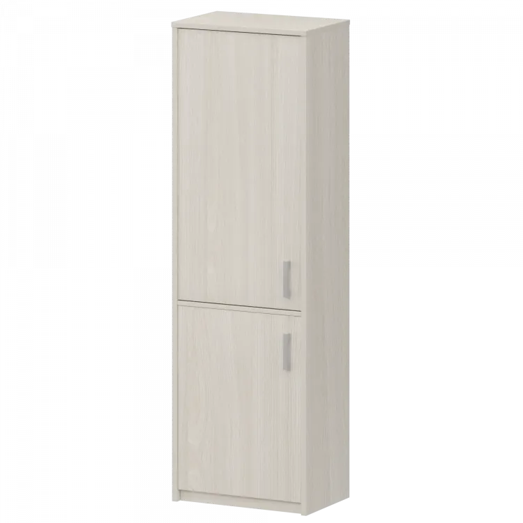 Шкаф комбинированный закрытый узкий А-321/А-621 Ясень шимо 560x365x2000 Арго