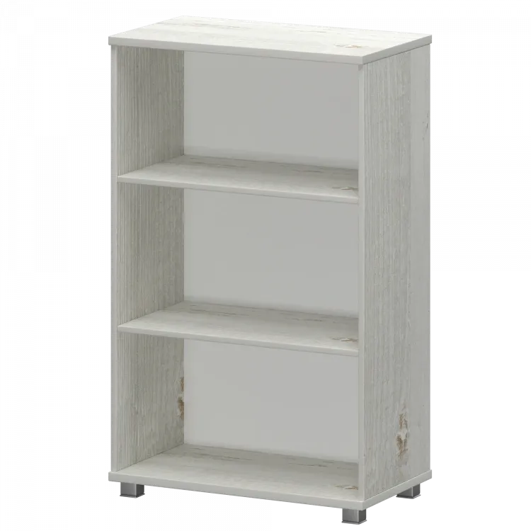 Стеллаж низкий НТ-480 Сосна винтер 800x445x1280 Аргентум