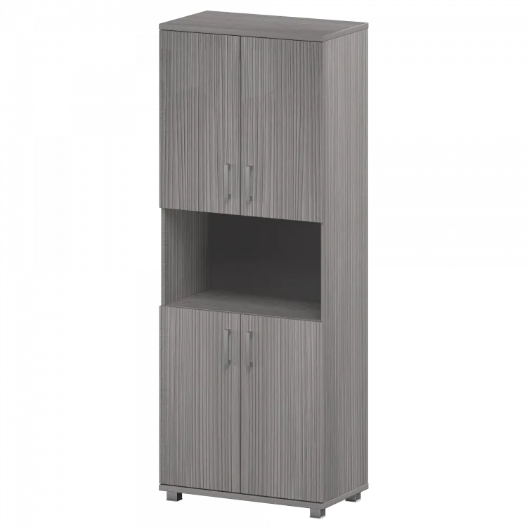 Стеллаж высокий полузакрытый "НТ-580;НТ-600.2;НТ-600.2" Лиственница 800x445x2050 Аргентум