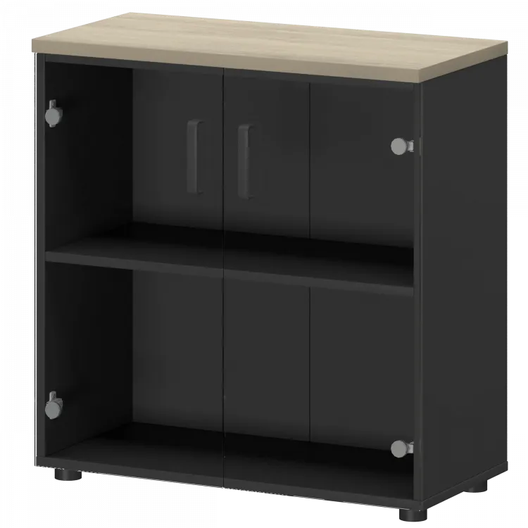 Шкаф СМШ-28С Графит/Кронберг 792x380x835 Смарт