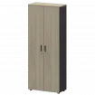 Шкаф для одежды СМШ-58ШД Тип2 Графит/Кронберг 792x380x1990 Смарт