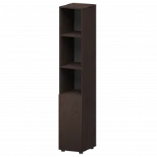 Стеллаж комбинированный узкий К-932,К-936,КФ-936 Дуб венге 360x420x2000 Приоритет