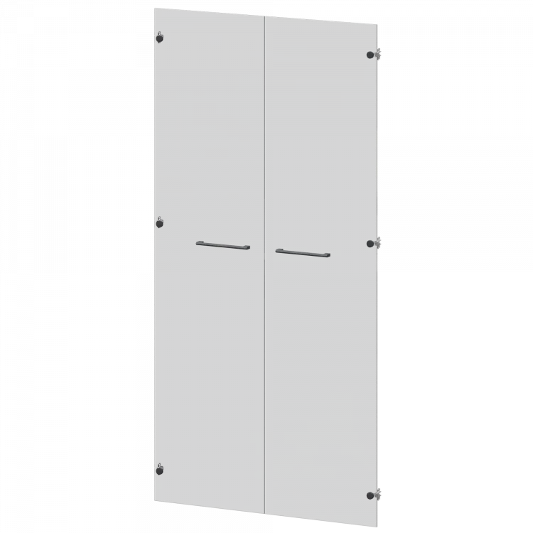 Фасады стеклянные KZF-48S(Ч) Тонированный 784x4x1564 Кортез