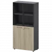 Шкаф высокий комб. СМШ48.28F.28RS Кронберг/Графит 792x380x1595 Кортез