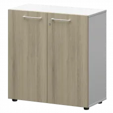 Шкаф низкий закрытый СМШ28F(Б) Кронберг/Белый 792x380x811 Кортез