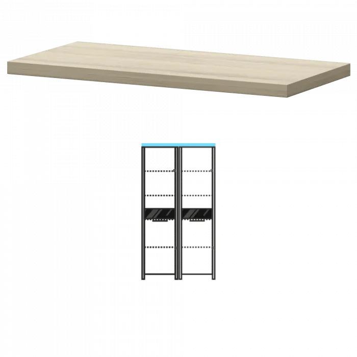 Топ КТ-71.38 Кронберг 934x441x38 Акцент