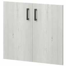 Двери из ЛДСП к широким стеллажам НТ-600.2.Ф.Ч Сосна винтер 780x16x764 Аргентум