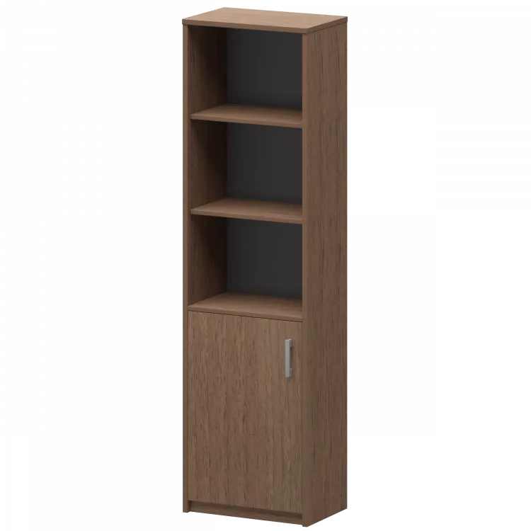 Шкаф А-321 Орех 560x365x2000 Арго